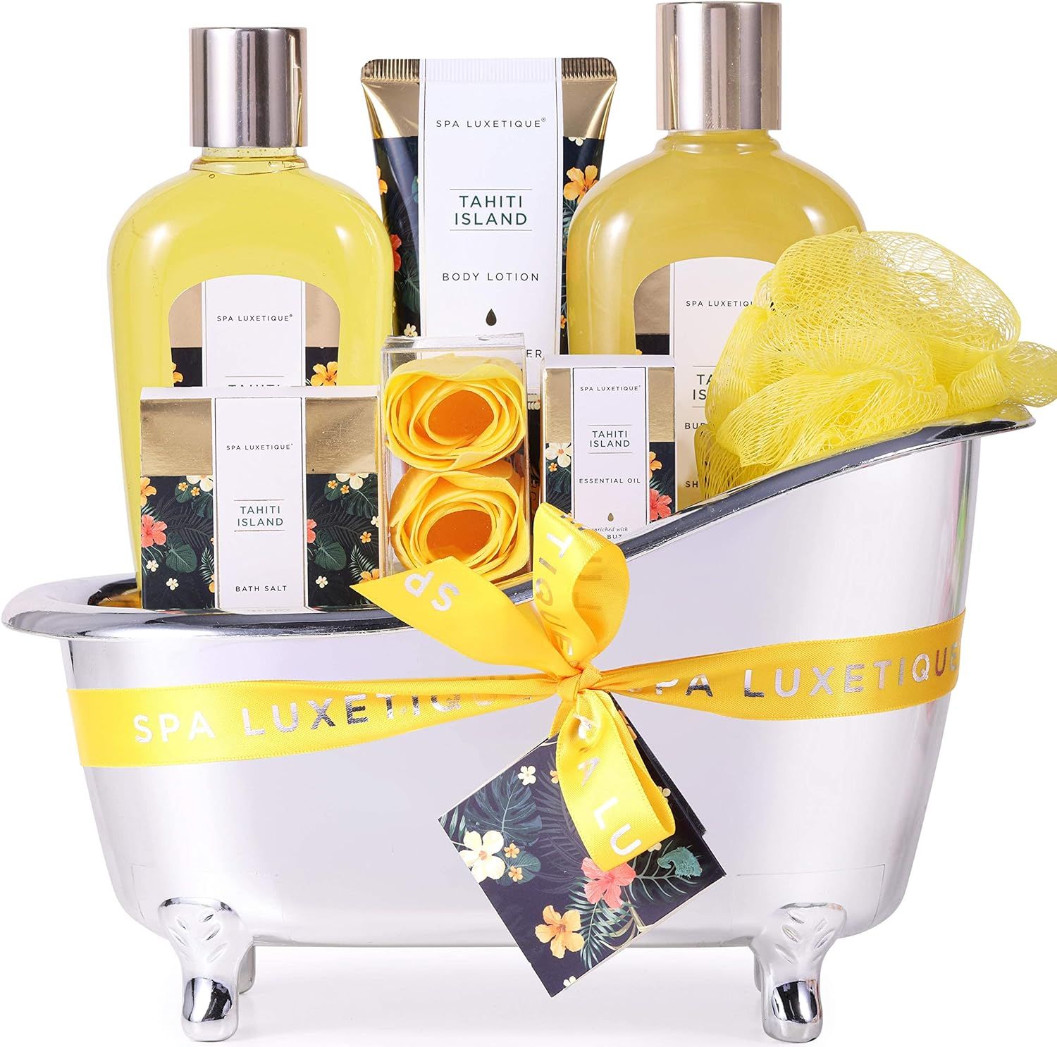 Coffret Cadeau Soin Femme - 8pcs Huile Essentielle, Lotion Pour Le Corps, Bombes De Bain, Pour Anniversaire, Elle, Noël 