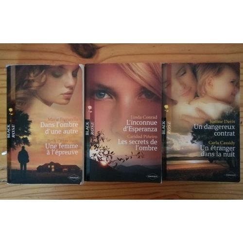 Lot 3 Livres Collection Black Rose Les Colton D'esperanza, Collectif D'auteurs