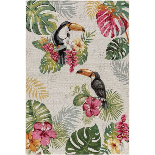 Tapis D'extérieur Artis Multicouleur 80x165 Cm - Tapis Outdoor Pour Balcon, Terrasse Et Jardin