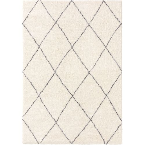 Tapis À Poils Longs Benno Crème 140x200 Cm - Tapis Style Berbère