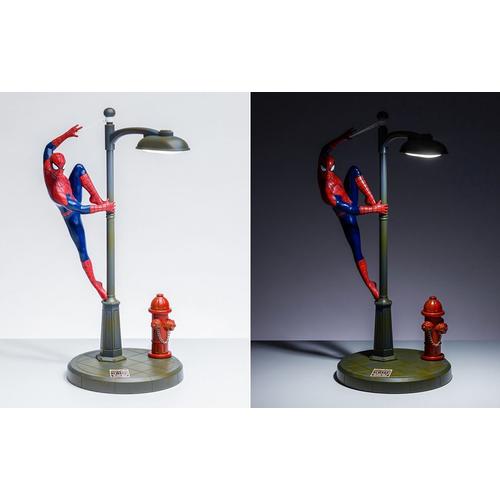 Marvel Spider-Man Lampe 3d De Bureau 34cm