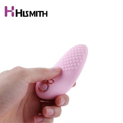 Hismith Puissant Mini 9 Fréquence Usb Charge Vibrateur Petit Rose Électrique Masseur De Corps Jouets Sexuels Pour Les-Type