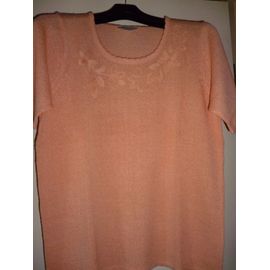 Tee-Shirt Rose/Oranger