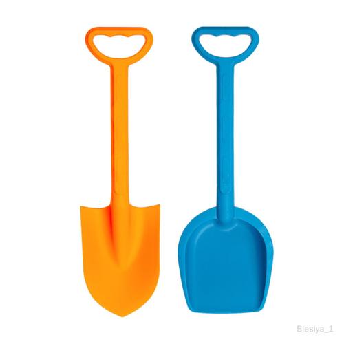 2x Jouets De Pelles À Outils De Jardin Pour Enfants, Jouets De Pelles À Sable, Jouet À Sable De Voyage, Pelles À Neige Robustes, Pelles De