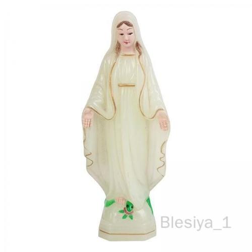 6 Bienheureuse Vierge Marie Figurine Personnage Sculpture 10cm Lumineux