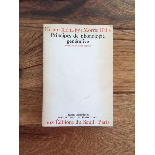 Principes De Phonologie Générative