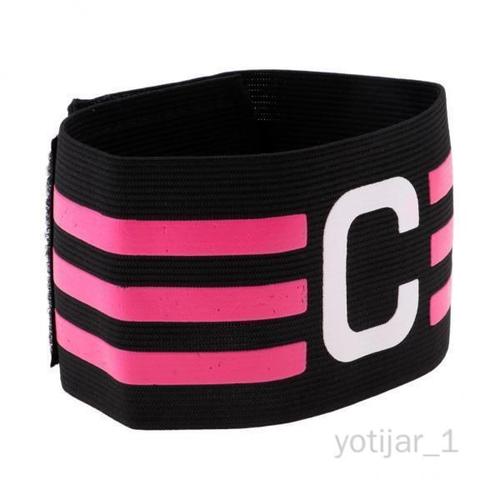 Yotijar 6xfootball Football Sports Bras Bandes Réglables Capitaine Brassard #2 Noir