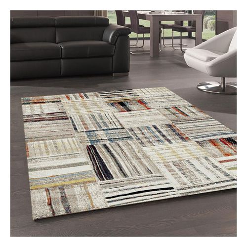 Tapis Berbère 40x60 Tissé Motifs Tribaux Maro Beige