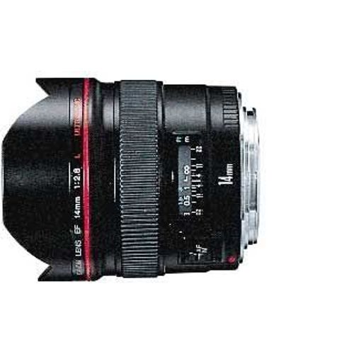 Objectif Canon - Fonction Grand angle - 14 mm - f/2.8 L USM - Canon EF - pour EOS; New EOS