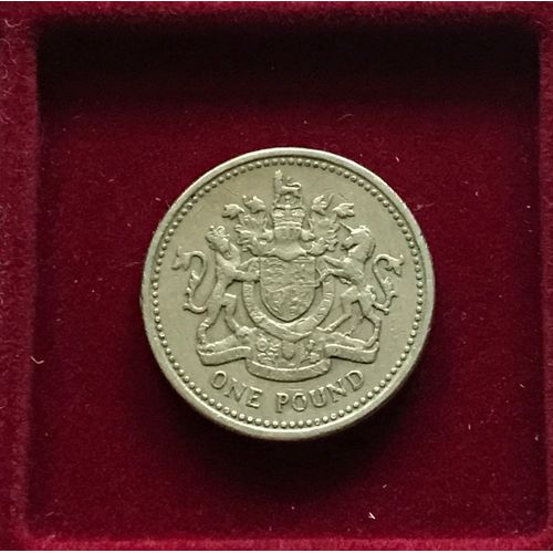 1 Livre - Elizabeth Ii 2e Effigie, Armes Royales - Royaume Uni - 1983