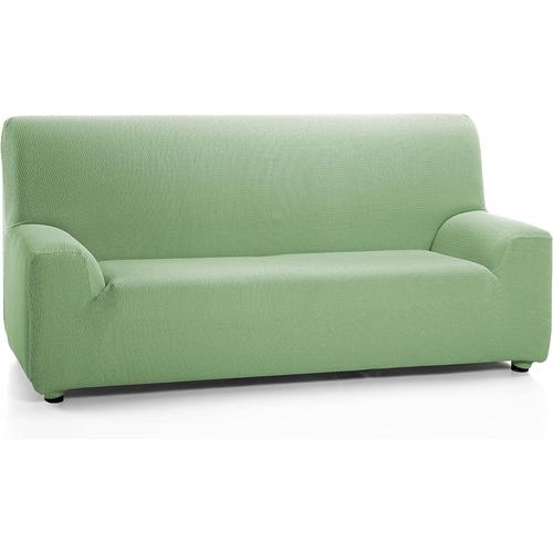 Housse Élastique Pour Canapé En Tissu Vert (Mus) 2 Places (120 À 190 Cm)