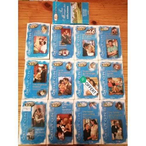 Lot 12 Livres + 1 Offert : La Saga Des Coltons - Collectif D'auteurs