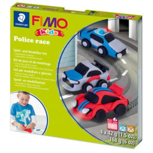 Fimo Fimo Kids Kit De Modelage Form & Play "Police Race", Niveau3