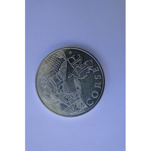 10 Euros Argent 2011 Region Corse