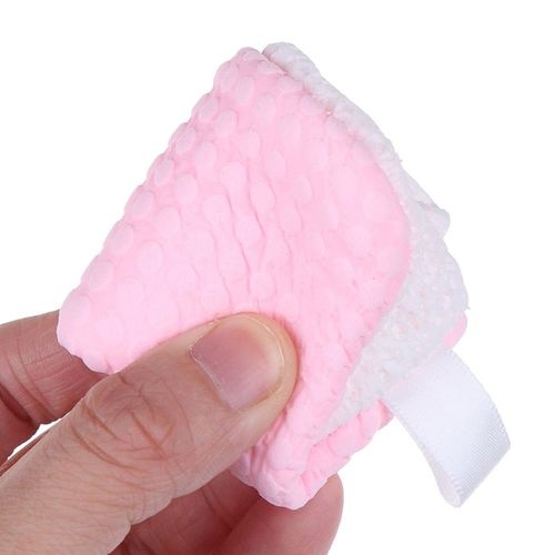 1pc Démaquillant Gants Facile Rapide À Enlever Lèvre Yeux Visage Cils Maquillage Double Couche Anti-Allergique Démaquillant Gants 
