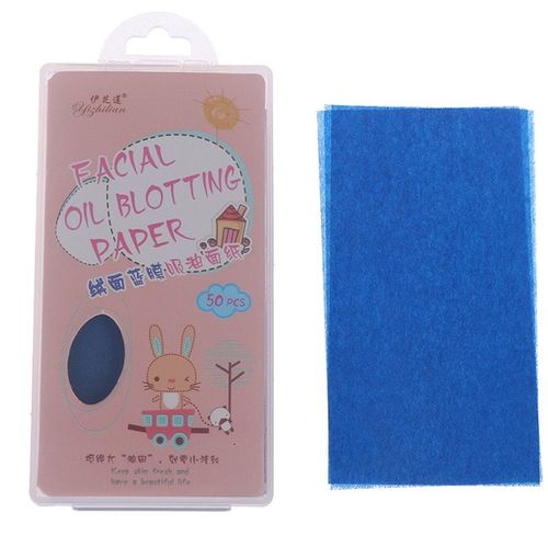 50 Pièces/Ensemble Film De Contrôle D'huile? Forte Absorption? Nettoyage Du Visage? Portable? Maquillage? Papier À L'huile? Beau Papier À L'huile Absorbant 