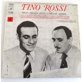 Disque Vinyle - 33 Tours - Tino Rossi - Mes Succès Avec Vincent Scotto