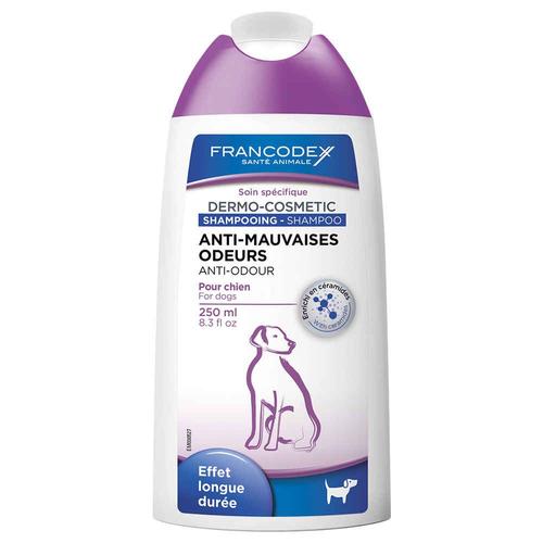 Francodex - Shampoing Anti-Mauvaises Odeurs Pour Chien - 250ml