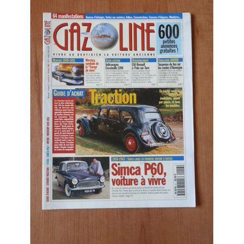 Gazoline N°6 - Octobre 1995 - Traction - Simca P60