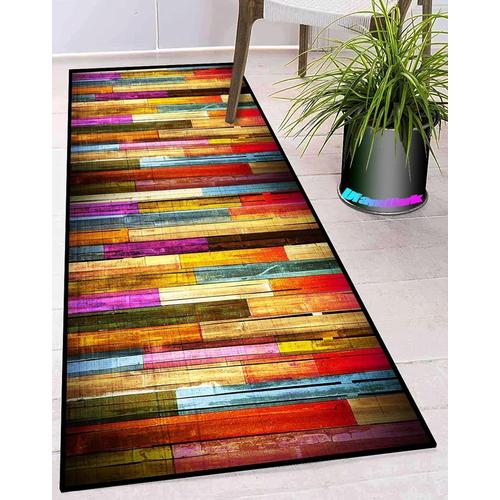 Tapis De Cuisine Devant Evier Rouge Bleu Beige Antiderapant Lavable Long Moderne Design Traditionnel Tapis Couloir Long Pour Les Chambres Jeunes Adulte Fille Garcon Ado 40x460cm