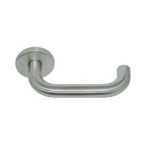 Paire béquilles doubles carrées - Inox 304 19x19 rosace 53x53 mm - 651