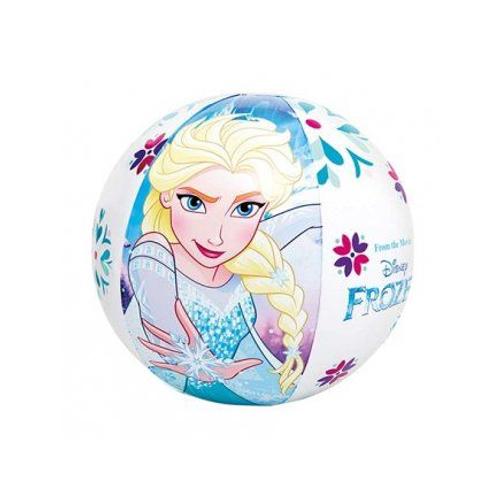 Ballon De Plage Piscine Disney Reine Des Neiges 51 Cm - Ballon Gonflable Enfant Fille - Jeu D'eau Et De Plage