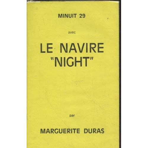 Minuit N°29 : Le Navire Night Par Marguerite Duras (Sommaire : Dessins Par Sergio Iglesias - Après L Effacement Par Sébastien Reichmann - Il Va Sans Dire Par Gérard Salem -Etc.)