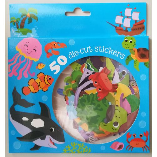 50 Autocollants Le Monde De La Mer