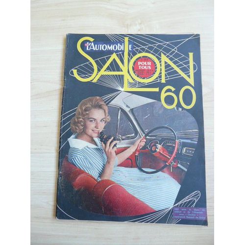 Revue L'automobile N°174 Octobre 1960 Special Salon