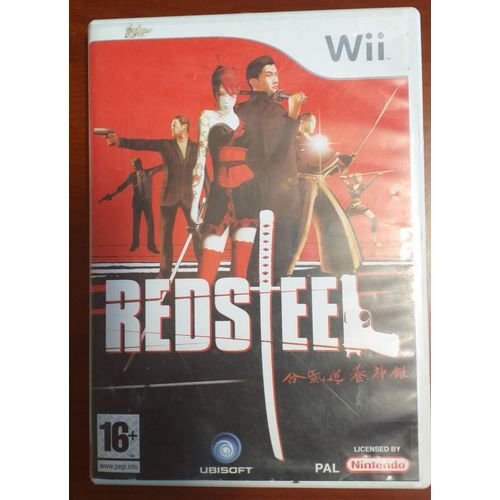 Boîtier + Notice Redsteel Wii