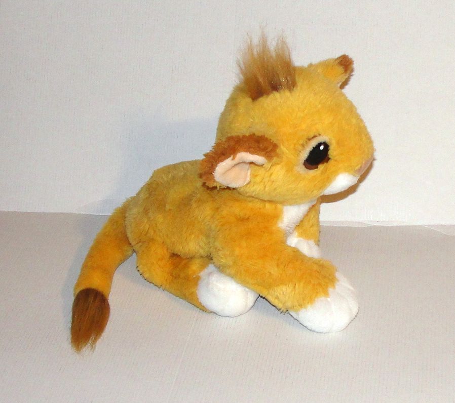 Peluche Simba LE ROI LION Disney Authentic Mattel 1993 L 40 cm