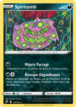 Spiritomb - 116/192 - Clash Des Rebelles