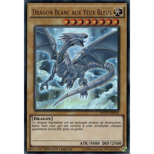 Dragon Blanc Aux Yeux Bleus Mvp1 Frsv4 Ultra Rare