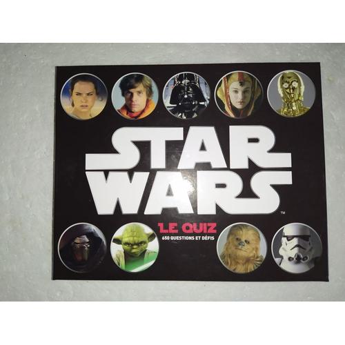 Star Wars Le Quiz Éditions Play Bac 2016