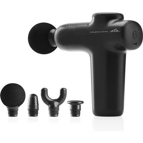 Eta Power Care Massage Gun With 4 Attachments And 5 Speeds - 3 Hour L