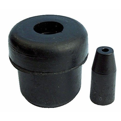 Embouts de pieds de chaise intérieurs en caoutchouc noir-22,5mm-x20 BRICOZOR