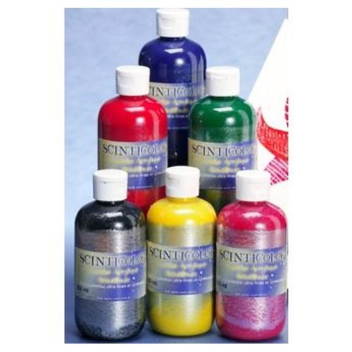 Gouache Pailletée Scinticolor 250ml Assortiment 1