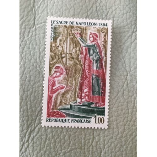 Timbre France Neuf - Sacre De Napoléon N° 1776 - Année 1973 -