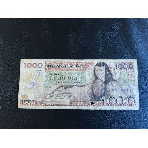 1000 Pesos - Mexique - 1985