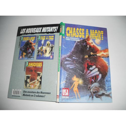 Super-Héros N° 43 : Nouveaux Mutants (Tome 1 : Chasse À Mort) -Bd Cartonner