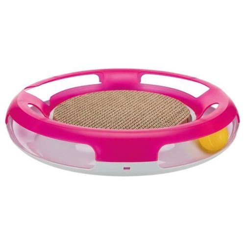 Jouet Chat Race Et Scratch Plastique - D 37cm Trixie