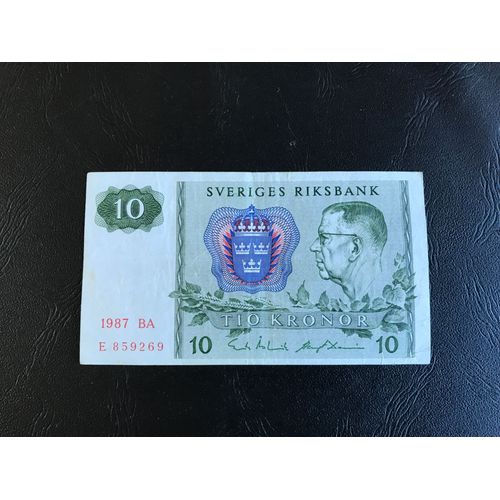 10 Kronor - Suede - 1987