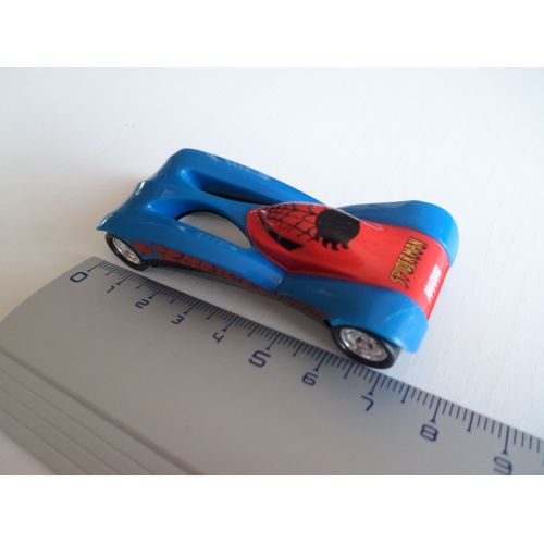 Vehicule Marvel Logo Spiderman Sur Coffre-Majorette