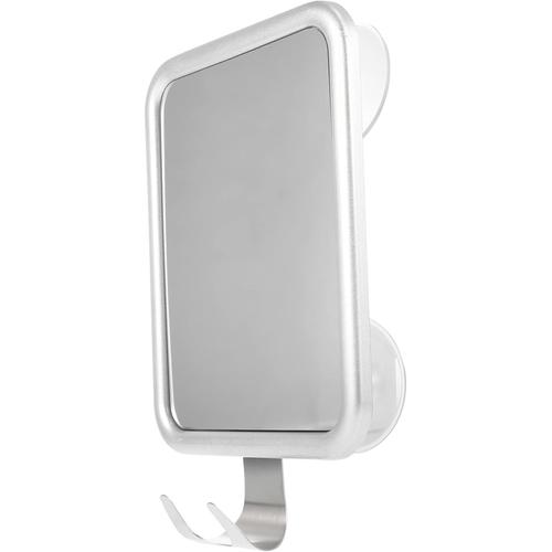 1 Pc Miroir Antibuée À Ventouse Miroir De Courtoisie Miroir D'entrée Miroir De Maquillage De Vanité Miroir Grossissant Douche Tenture Miroir D'ordinateur Femme Pas De Brouillard 