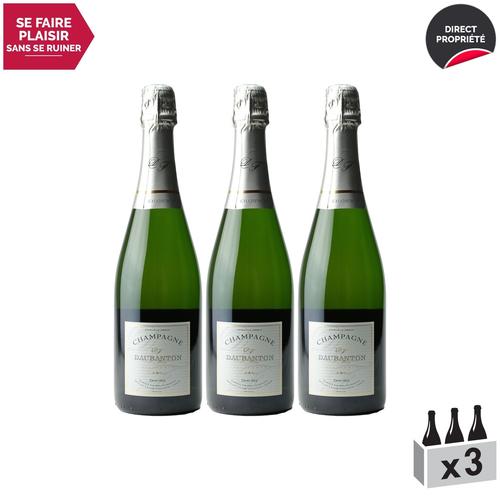 Daubanton Champagne Demi-Sec Blanc X3
