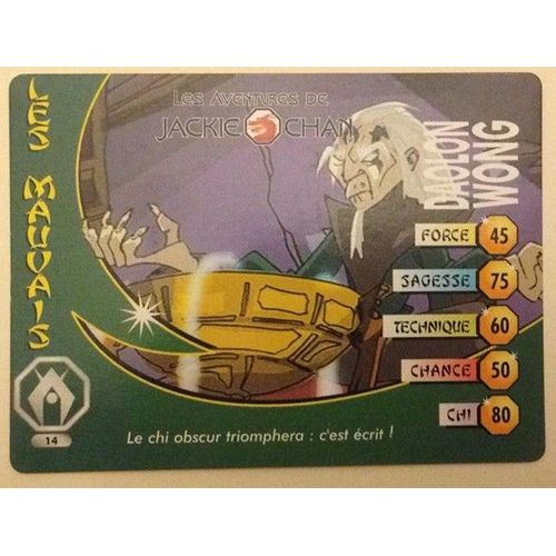 Carte Jackie Chan 14 - Daolon Wong 2003