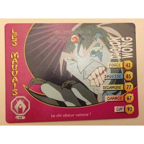 Carte Jackie Chan 10 - Daolon Wong 2004