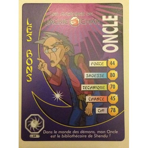Carte Jackie Chan 34 - Oncle 2004