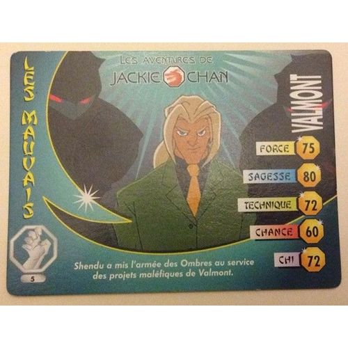 Carte Jackie Chan 5 - Valmont 2003