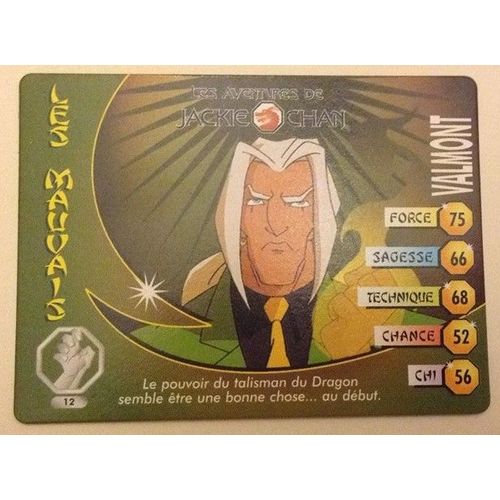 Carte Jackie Chan 12 - Valmont 2004